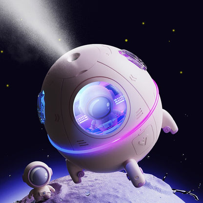Portable Astronaut Air Humidifier with Night Light & Aroma Diffuser - AstroMist-Pink-Nora Luxe