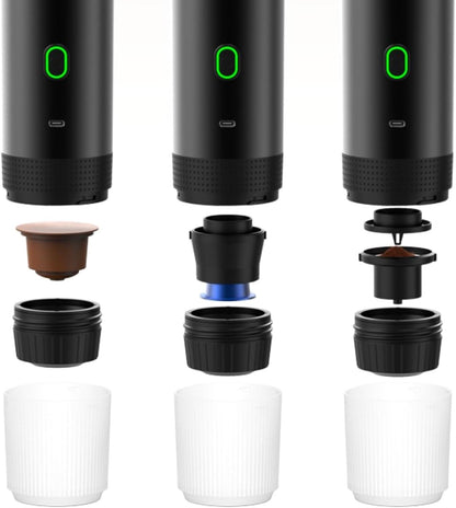 BrewGo™ | Draagbare Koffiemachine 3-in-1 Capsule