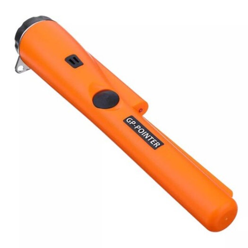 Handheld Metal Detector Waterproof Pinpointer Pumpkin Orange