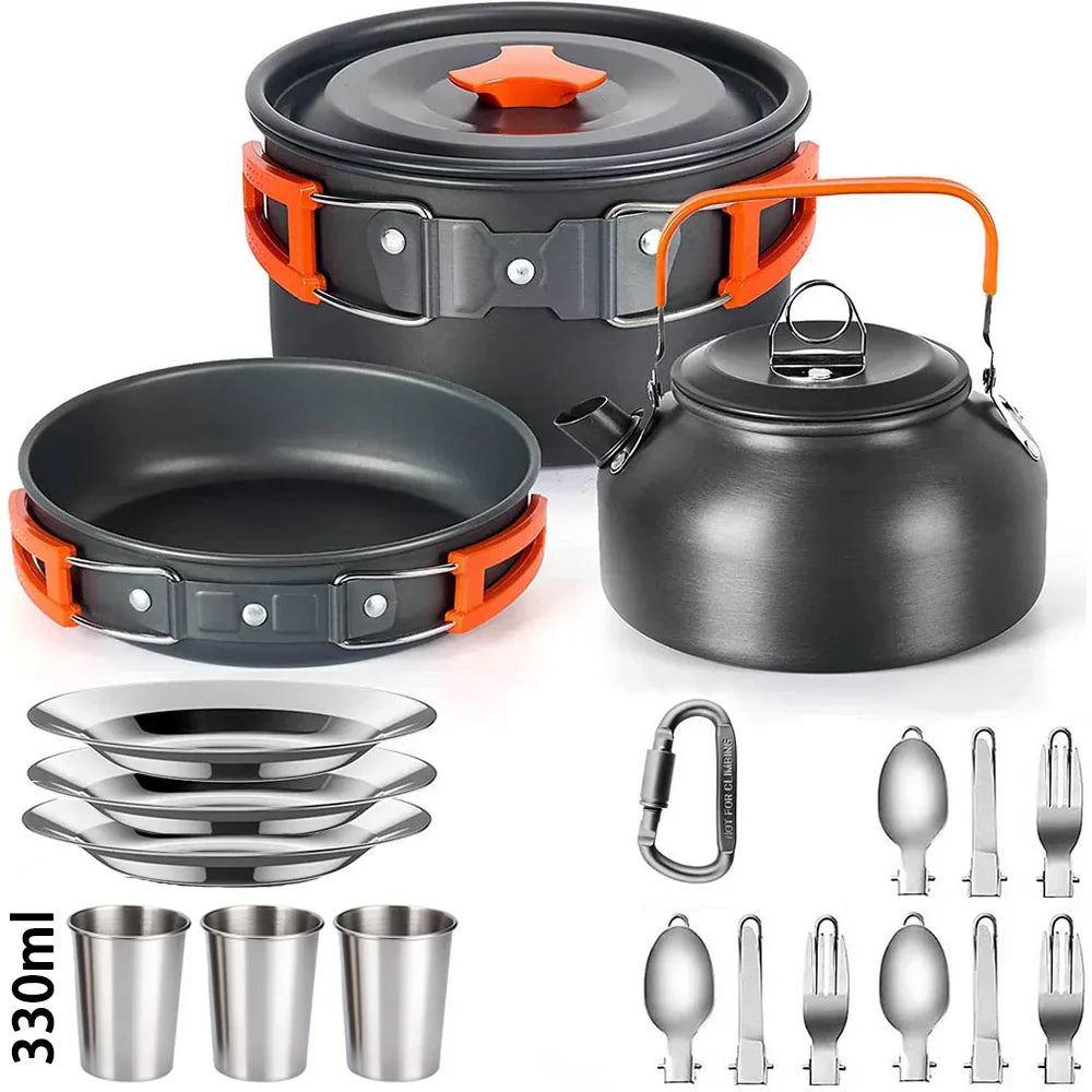 Portable Outdoor Cooking Set - CampEase-C-Nora Luxe
