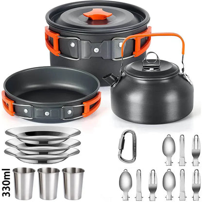 Portable Outdoor Cooking Set - CampEase-C-Nora Luxe
