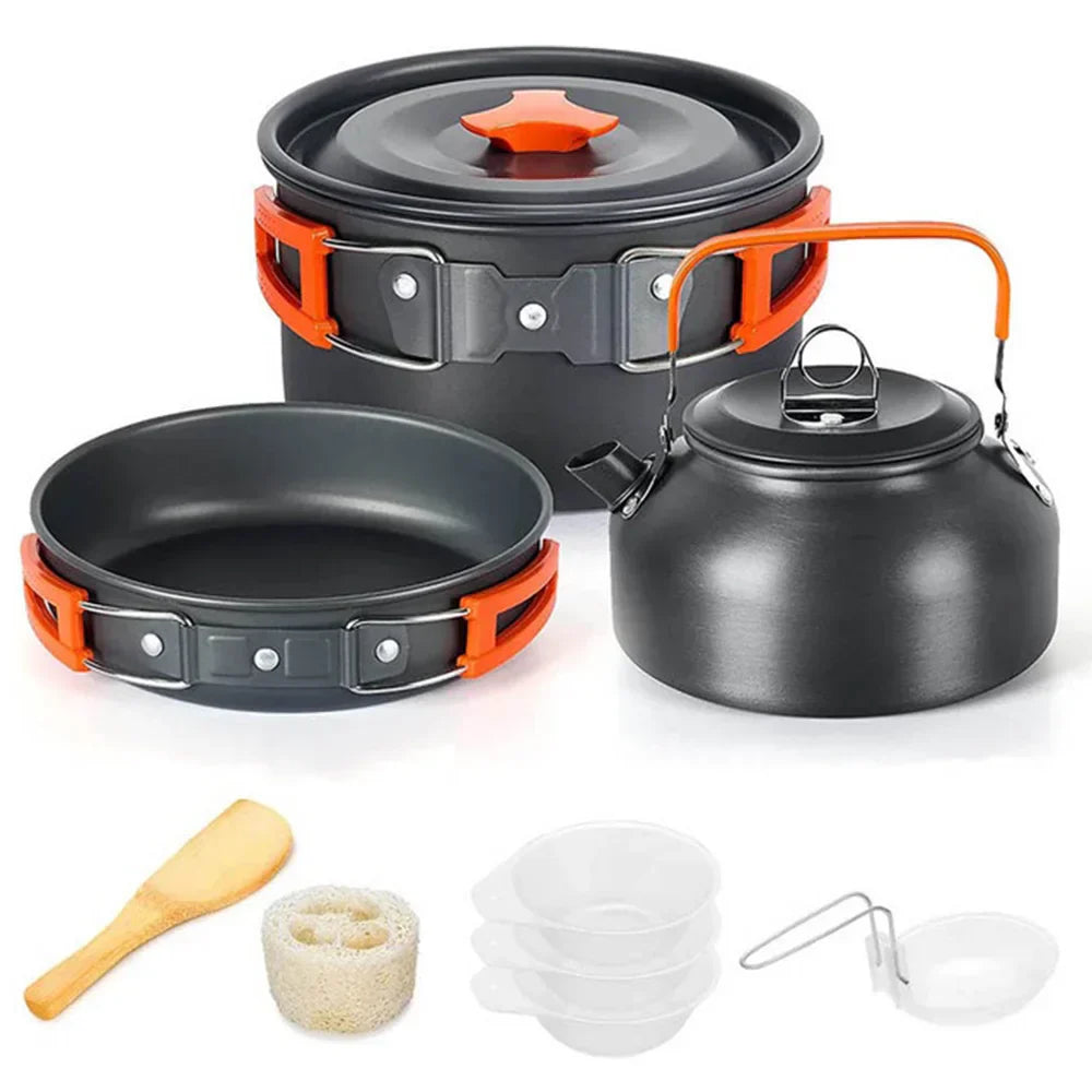 Portable Outdoor Cooking Set - CampEase-G-Nora Luxe