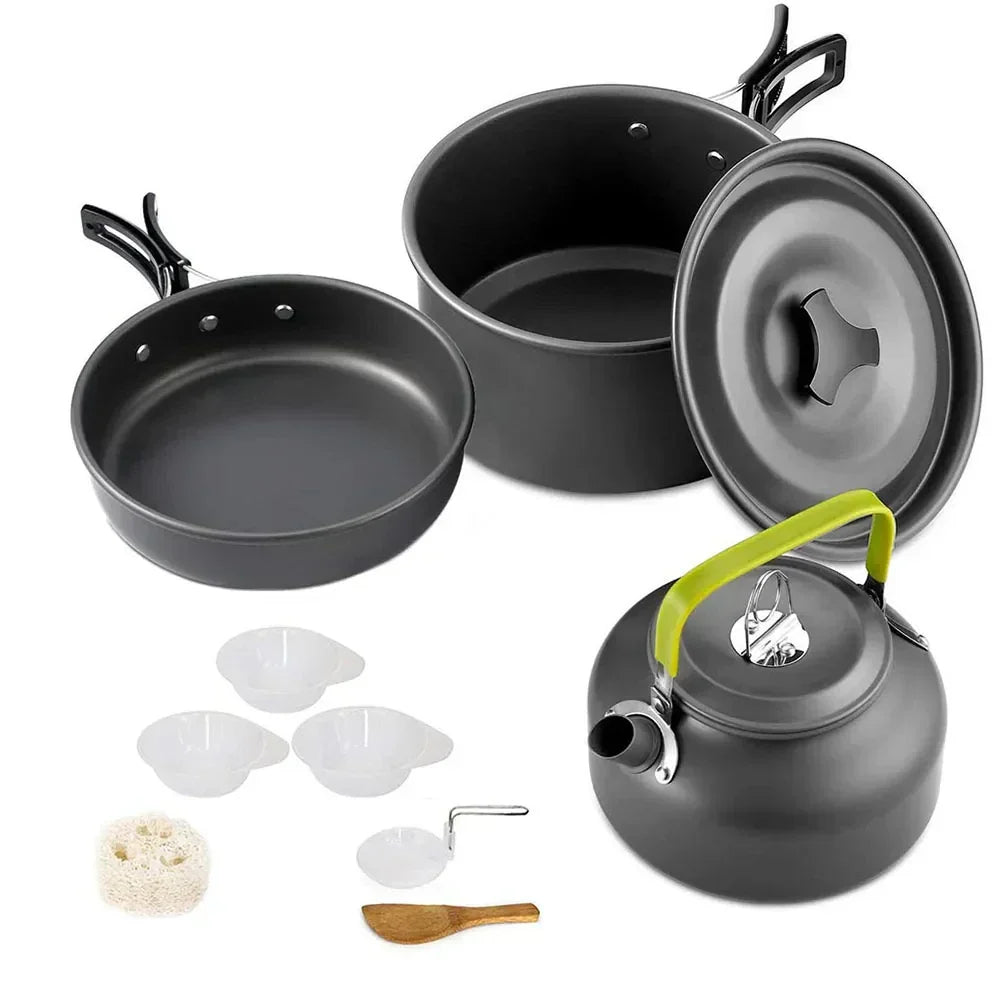Portable Outdoor Cooking Set - CampEase-H-Nora Luxe
