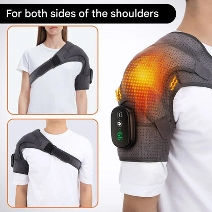 Portable Shoulder Massager with Heat Therapy - ThermoFlex Pro-Nora Luxe