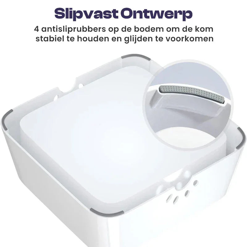 Zero Splash Drinkbak voor Honden | Anti-Spil