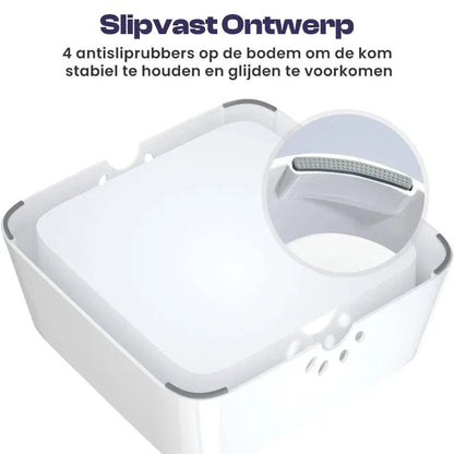 Zero Splash Drinkbak voor Honden | Anti-Spil
