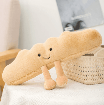 Zacht pluche knuffelbrood in speelse vormen voor kinderen en volwassenen | Restfield