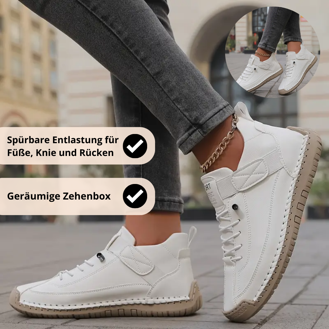 Buty męskie sportowe sznurowane | z elastyczną podeszwą