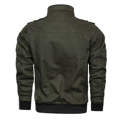 Leandro – Herren Übergangsjacke mit Reißverschluss