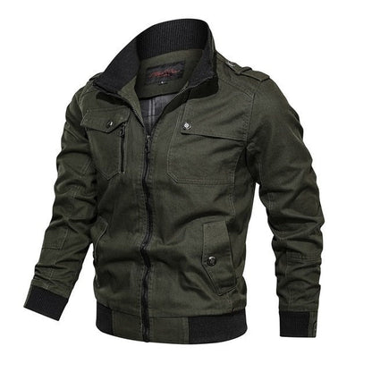 Leandro – Herren Übergangsjacke mit Reißverschluss