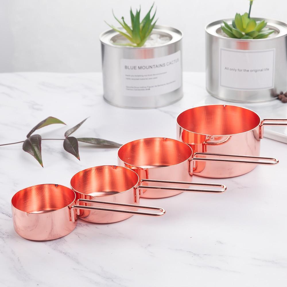 Kitchen Cooking Tools Stainless Steel Measuring Cups Spoons Baking