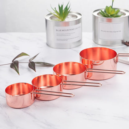 Kitchen Cooking Tools Stainless Steel Measuring Cups Spoons Baking
