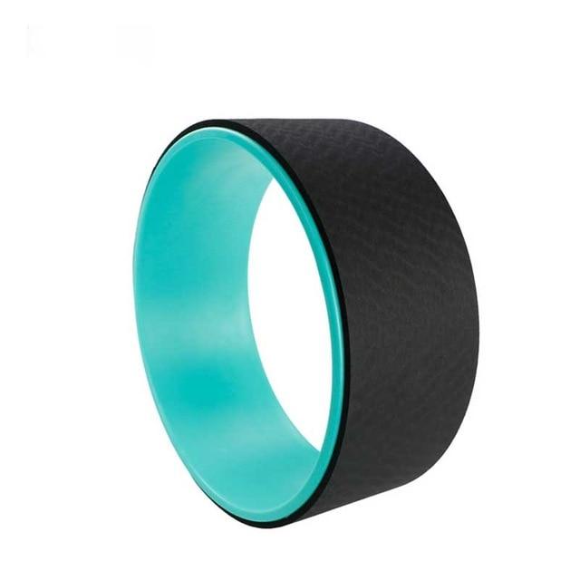 Yoga Wheel Pilates Circle Tpe Fitness Roller Back Stretching Tool