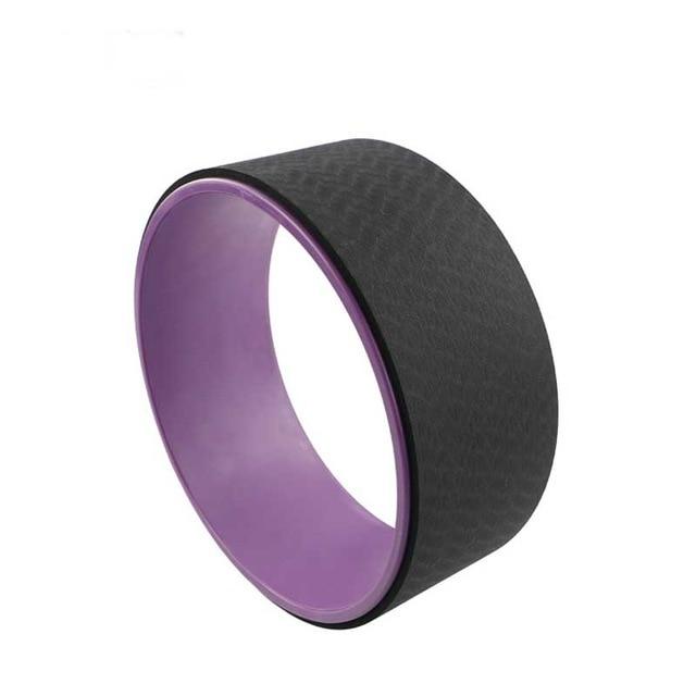 Yoga Wheel Pilates Circle Tpe Fitness Roller Back Stretching Tool