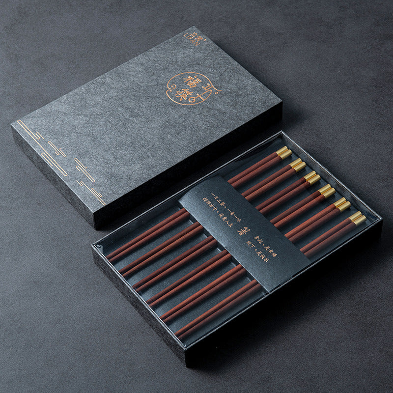 Moku Jesso | Luxe Japanse Eetstokjes Set – Natuurlijk Hout – Inclusief Geschenkbox