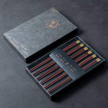 Moku Jesso | Luxe Japanse Eetstokjes Set – Natuurlijk Hout – Inclusief Geschenkbox