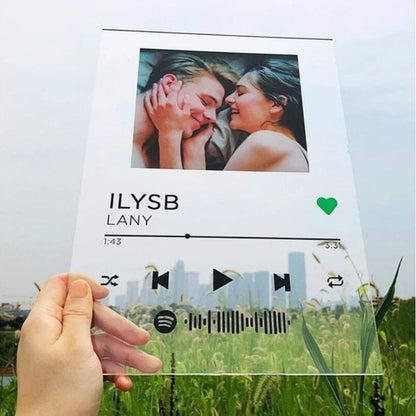 Nightly Wish Custom Music Plaque
