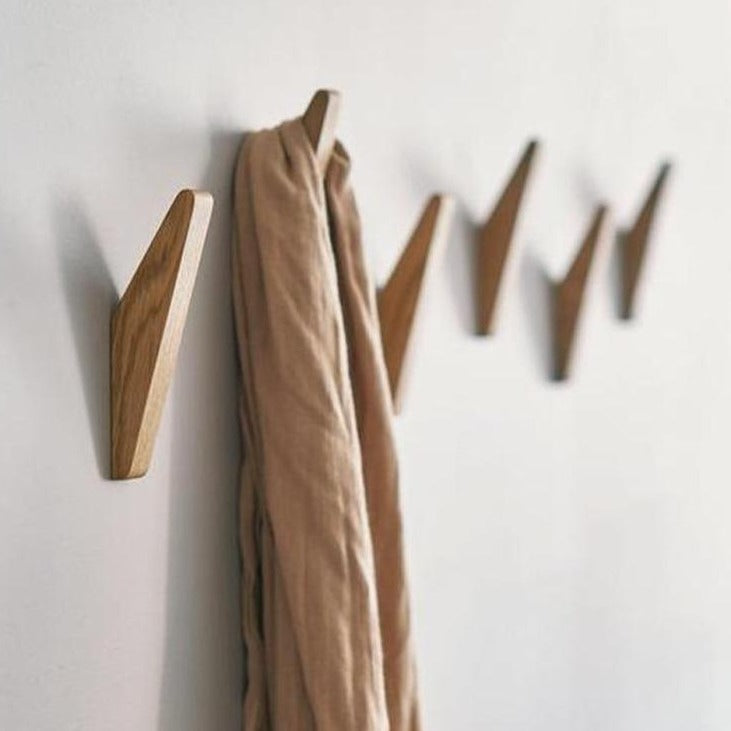 Naturea | Houten Wandhaken (Set van 2)