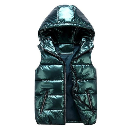 Varello ärmellose Jacke mit Reißverschlusstaschen und leichter Passform für Alltag und Outdoor