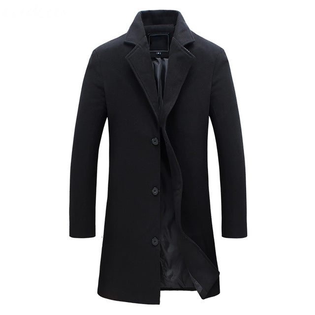 Rex | Formal Long Overcoat dla mężczyzn Wardrobe