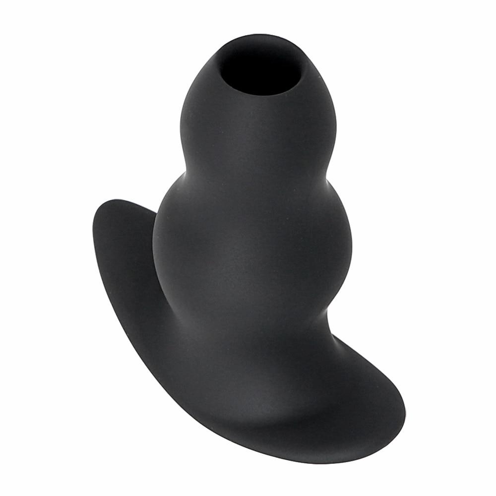 Hollow Anal Speculum Silicone Butt Plug Bdsm Medical Play Kink