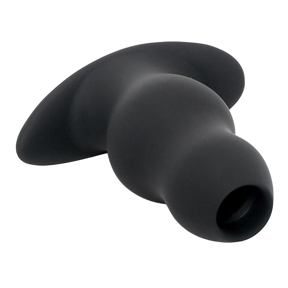 Hollow Anal Speculum Silicone Butt Plug Bdsm Medical Play Kink