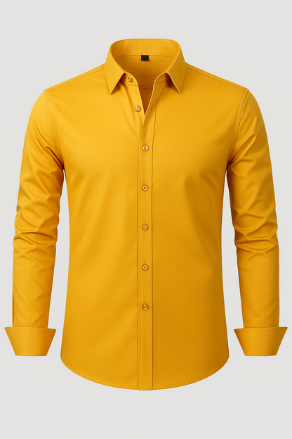 Wrinkle-Resistant Stretch Shirt