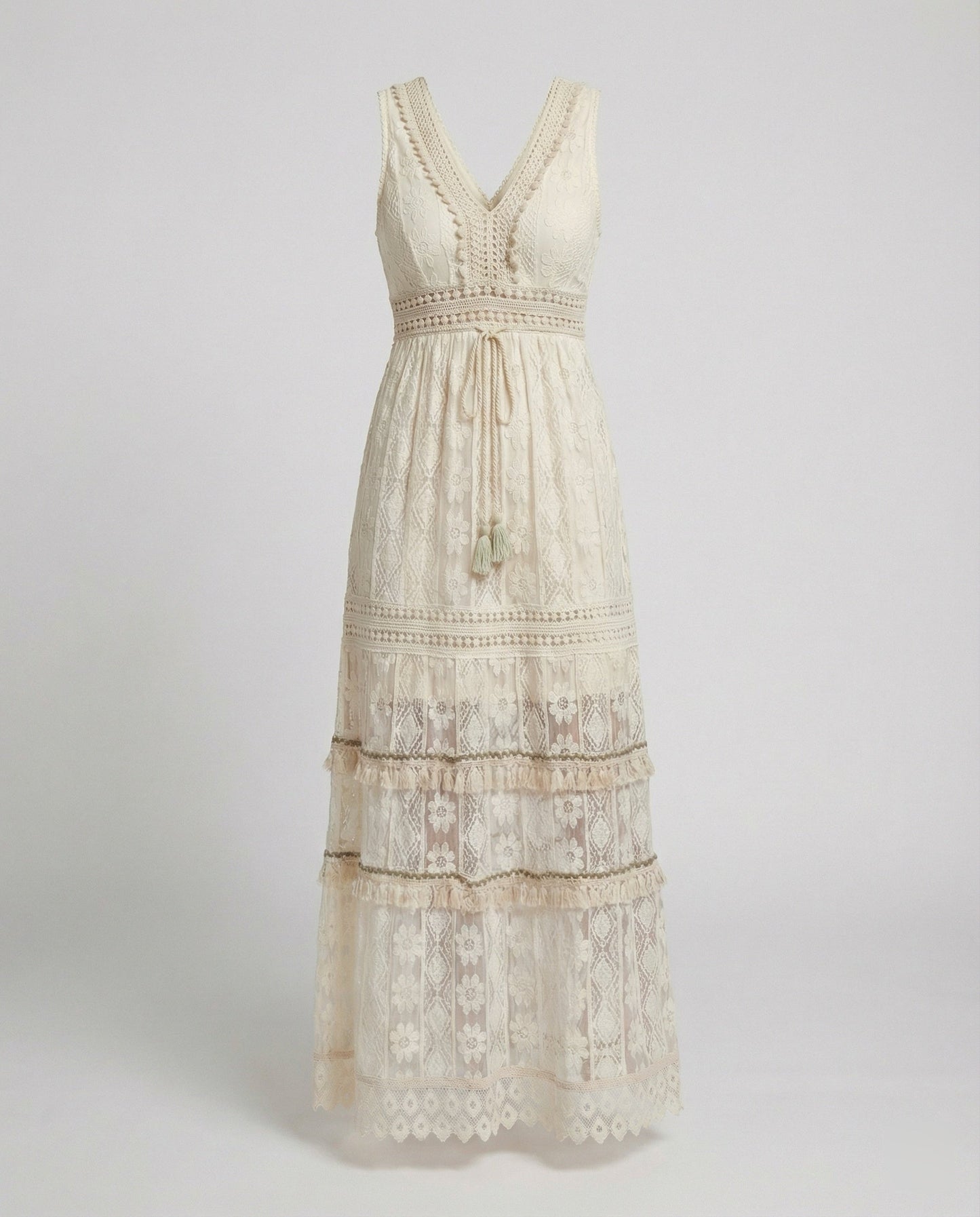 Heidi-Mode | Anmutiges Boho-Spitzenkleid für Den Sommer