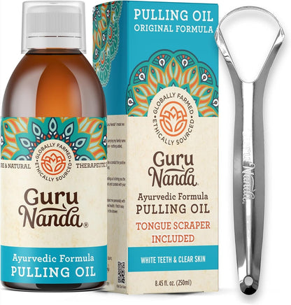 Guru Nanda Coconut Oil Pulling w/ 7 Essential Oils
