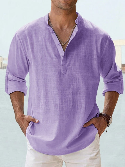 AGUSTIN | CAMISA DE LINO TRANSPIRABLE