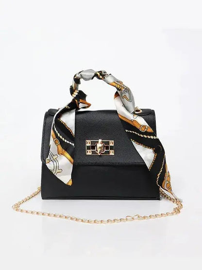 Women’s Crossbody Handbag Faux Leather Chain Strap Spring Shoulder Bag