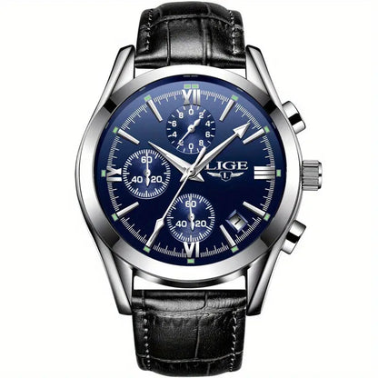 Ethan - Luxe militair horloge met precisie en robuuste elegantie