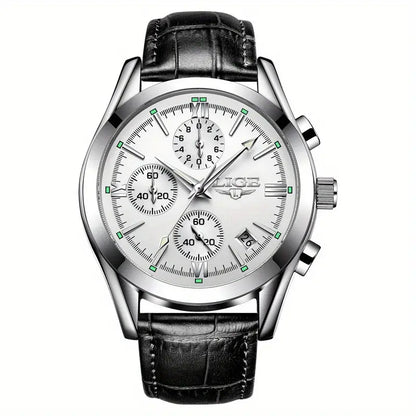 Ethan - Luxe militair horloge met precisie en robuuste elegantie