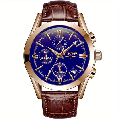 Ethan - Luxe militair horloge met precisie en robuuste elegantie