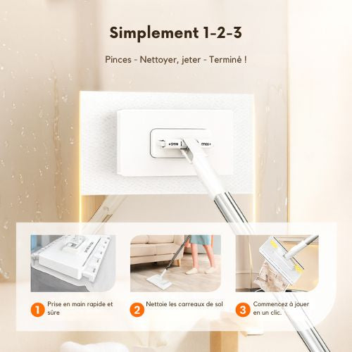 QuickSnap™ – Une propreté impeccable en un seul geste - Science Factory FR