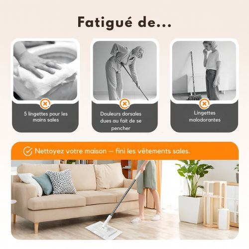 QuickSnap™ – Une propreté impeccable en un seul geste - Science Factory FR