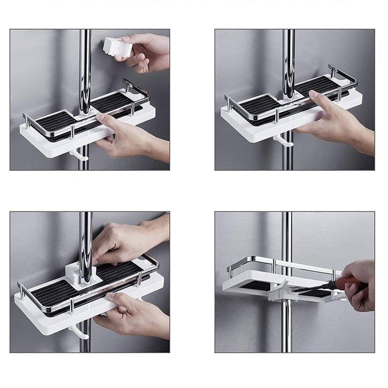 OrganizeMate - Stijlvol opbergrek voor de douche voor maximaal gemak
