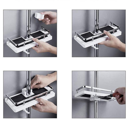 OrganizeMate - Stijlvol opbergrek voor de douche voor maximaal gemak