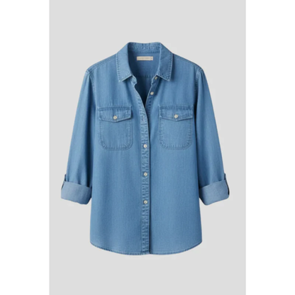 Ramona | Damen Bluse Langarm Elegant Freizeit Modern