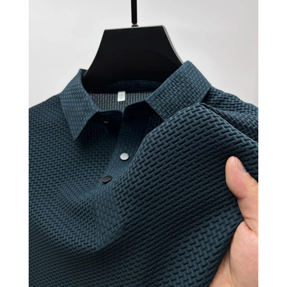 Raphael | Herren Poloshirt Mit Struktur Für Freizeit