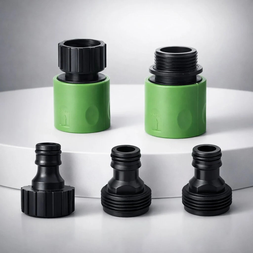 Rasensprenger mit Stativ | 360° Sprinkler | Gartenspritze | AquaVento
