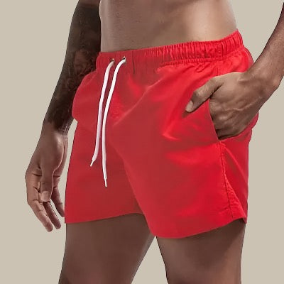 Logan | Lightweight Drawstring Beach Shorts