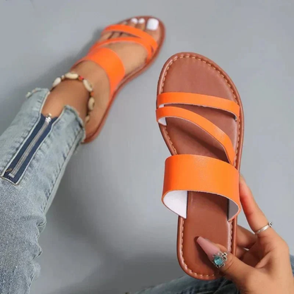 Reese | Damen Flache Sandalen Sommer