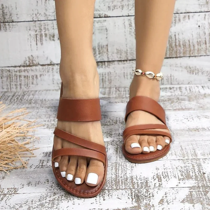 Reese | Damen Flache Sandalen Sommer
