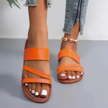 Reese | Damen Flache Sandalen Sommer