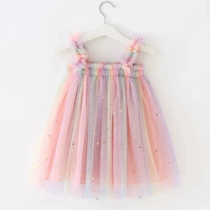 RegenBoogra Unicorn Tutu Jurk - Prinsessenjurk Meisjes - KidsKorner