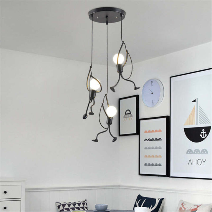 Retro Ceiling Light FunPop - PlayGlow-3 Lights in a Circle-State of Style