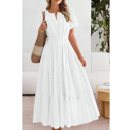 Rojin | Bequemes Damen Sommerkleid Midi elegant