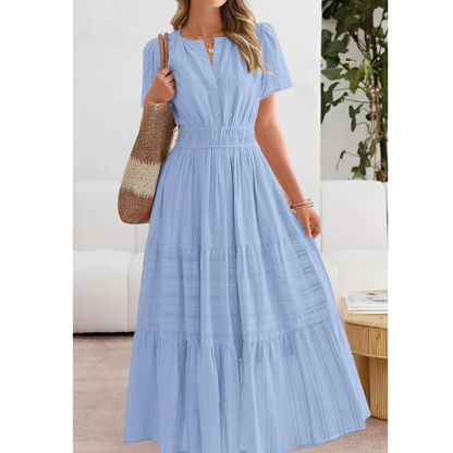 Rojin | Bequemes Damen Sommerkleid Midi elegant