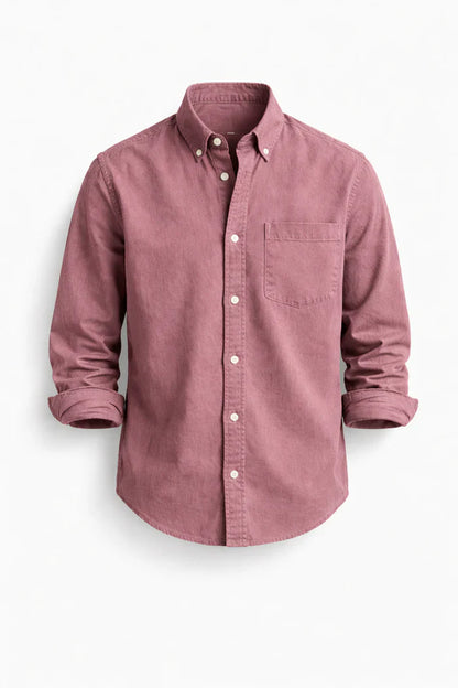 Heren elegant casual shirt